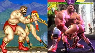 Zangief‘s Spinning Piledriver Evolution