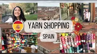 Yarn Shopping in SPAIN!! 🇪🇸