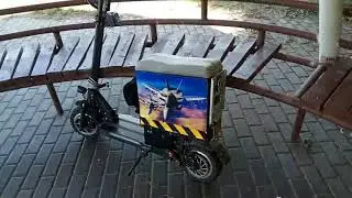 FLJ electric scooter redesign by Data-ru  Studio.