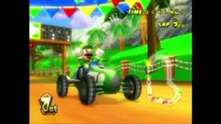 mario kart wii gameplay #2 (shell cup 50cc) - this is not a great kart