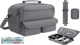 Carrying Case for Meta Quest 3S 3 2 Travel Case with Bag Strap Large Capacity