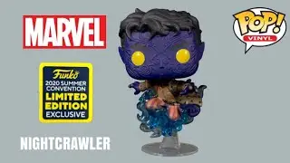 Nightcrawler SDCC 2020 Funko Pop Vinyl Marvel X-Men Teleporting Exclusive