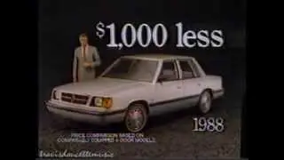 Canada K Car Chrysler (1988)