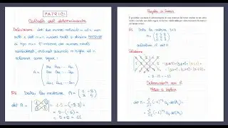 Determinante di una matrice