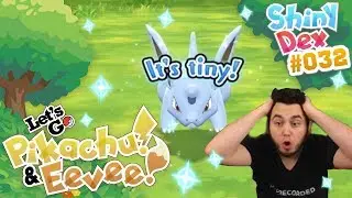 EPIC SHINY NIDORAN in POKEMON LETS GO PIKACHU AND EEVEE!