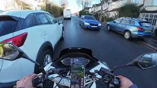 Sunny Bike Ride Through Scenic South London 🏍️🌆 | Explore London Roads