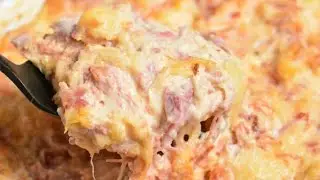 One of My MOST Popular Dips - Hot Reuben Dip!