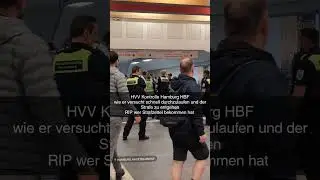 Hamburg Hauptbahnhof Gro&szlig; Kontrolle Denkt daran Fahrkarte kaufen !!!  #hamburg #Hauptbahnhof #hvv