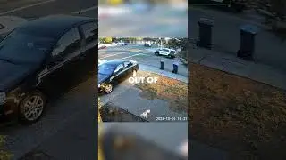 Police FAIL Captured on Leaked Home Security Camera (watch until the end 😭😭) #shorts