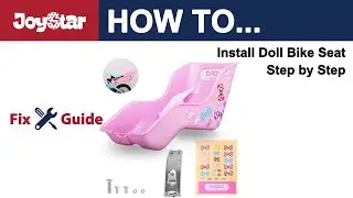 DRBIKE Doll Bike Seat Installation Guide
