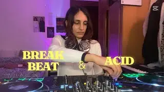 Breakbeat & Acid Techno DJ Set  I  queen yasmeen
