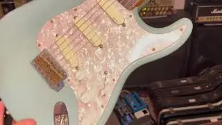 Fender Masterbuild Andy Hicks Strat Journey Man EMG David Gilmour.