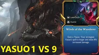 YASUO SUPER CARRY 1VS9 Legendary? | TFT Set 8.5 comps | Full gameplay |聯盟戰棋 |