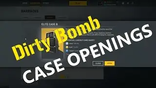 Dirty Bomb CASE OPENINGS standard + Elite Class B
