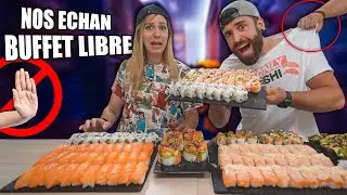 NOS ECHAN DE UN BUFFET LIBRE **COMEMOS +10KG de SUSHI**
