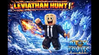 LIVE 🔴Leviathan Hunt & Frozen Hydra | Blox Fruits Roblox  | LIVE #roblox #bloxfruits #update