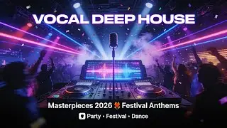 House Music For Your Soul🔥 Vocal House Party Mix 2026 - Festival Anthems & Deep House Bangers