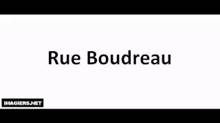 Come si pronuncia # Rue Boudreau