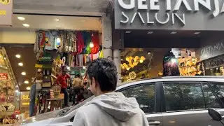 Gk-1 m block market Boba tea se chaat tak ka safar
