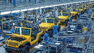 Inside the Wrangler Factory &ndash; Full Process How Million-Dollar Jeeps Are Made