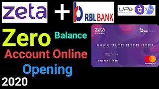 Rbl bank account opening online | Zeta bank account opening | Zeta bank invite code