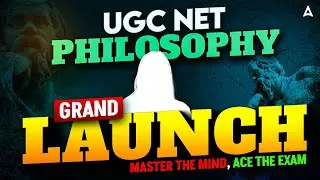 UGC NET Philosophy Grand Launch 📘 Master the Mind, Ace the Exam.