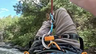 First Tyrolean Traverse | Crossing A River By Rope