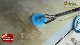 Garage Floor Deep Cleaning