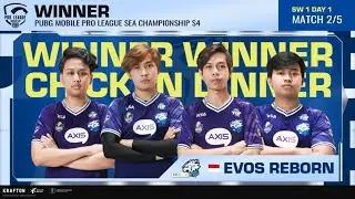 Detik2 Evos WWCD PMPL SEA 15 KILL | MATCH 2 PMPL SEA SEASON 4