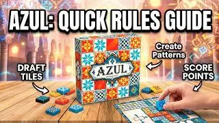 How to Play Azul | Quick Rules Guide | TableTopTurns