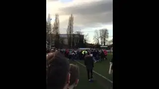 Tadcaster Albion vs Highworth Town Player And Fan Brawl From Both Teams. FA VASE Replay