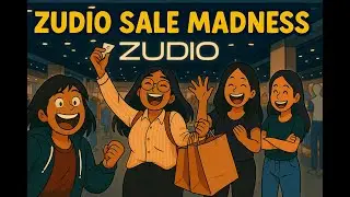 Zudio Sale Madness 🤯 | Sneaky Walk, Crazy Deals & Junk Food Feast!