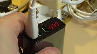 Умный блок питания - USB Phone Charger LED Display Fast Charging