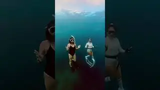 When your free dive buddy loves to do TIKTOK even underwater! 😂