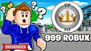&iquest;VALE LA PENA COMPRAR EL GAMEPASS VIP DE BROOKHAVEN? 👑🏡 - Roblox YoSoyLoki