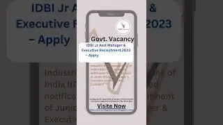 IDBI Jr Asst Manager & Executive Recruitment 2023 &ndash; Apply Online for 2100 Posts