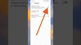 How To Enable Autoplay Next video on YouTube #shorts#viralvideo #youtubeshorts#techtech #shortvideo
