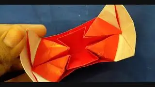 RAJA RANI KAPPAL (King Queen Boat ) - Origami boat - Lock down crafts
