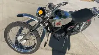 One owner 72&rsquo; Hodaka 125 cc Wombat