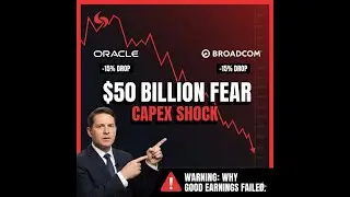 AI Stocks CRASHING? ⚠️ The $50 Billion Number Wall St. is Terrified Of (Oracle, Broadcom)