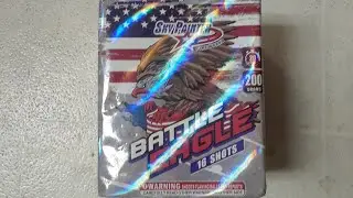 Battle Eagle 200 gram by Sky Painter  Fireworks. 16 shots.