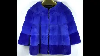 Selling: Rex Rabbit Fur Coat - Size S-M