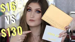 DUPE ALERT Colourpop VS Natasha Denona Sunset Palette