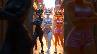The Cat Comeback 😼 #cat #ai #cats #aicat #shorts #story #cute #cutecat #anime