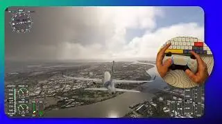 Cloudy Landing in Brisbane Airport - Australia | Xbox Cloud | PS5 Controller