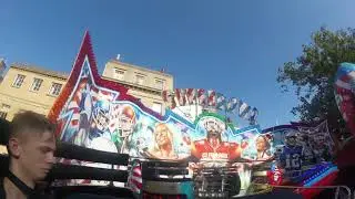 Austin Holland super bowl on ride Oxford st Giles funfair 2021