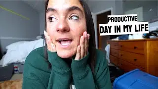 VLOG: laundry, gym, room reset, appt, NEWS at work (PRODUCTIVE day in MY LIFE)