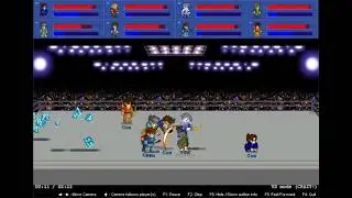 Little Fighter 2 - Woody 1vs7 Com | LF2 Woody一打七
