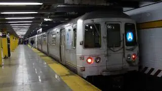 MTA New York City Subway : Lefferts Blvd Bound R44 A Train @ 14th Street