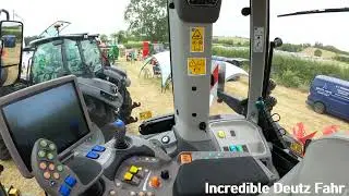 2025 Deutz-Fahr 9340 Warrior TTV Agrotron 7.8 Litre 6-Cyl Diesel Tractor (336 HP) ATHoughton Blaston